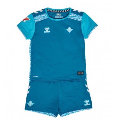 Real Betis Replica Third Stadium Kit for Kids 2024-25 Short Sleeve (+ pants)